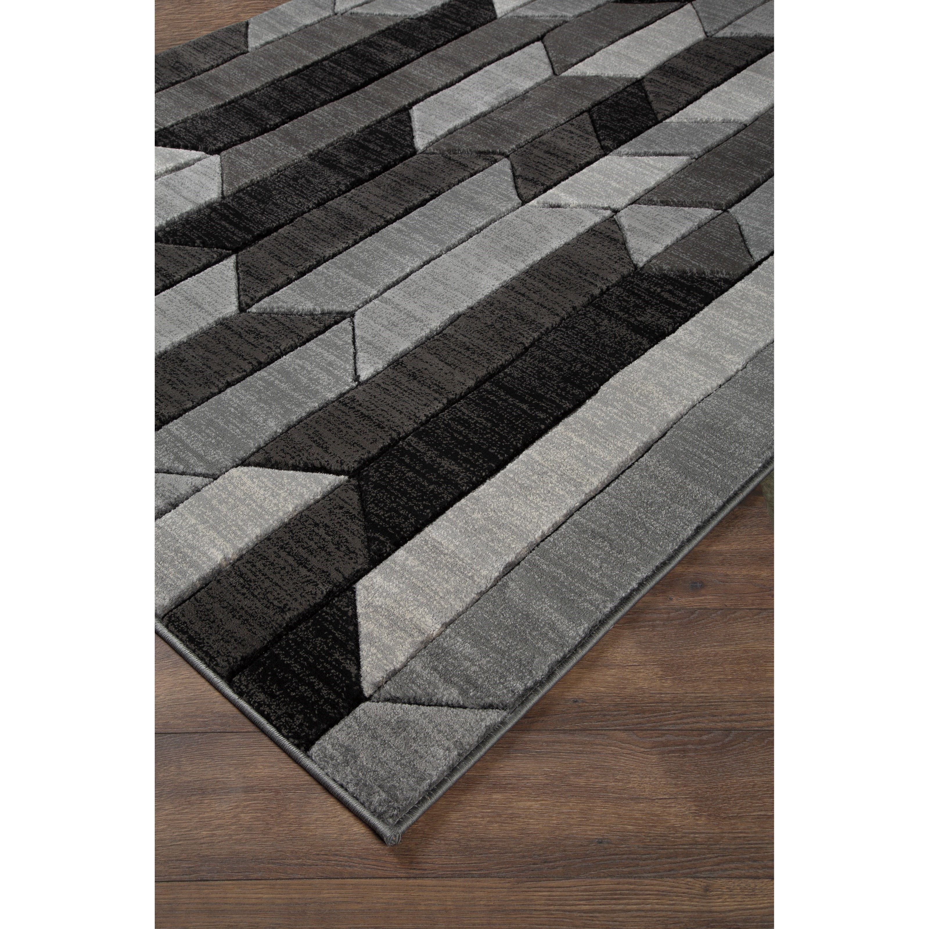 Signature Design by Ashley Contemporary Area Rugs Chayse Gray Large Rug
